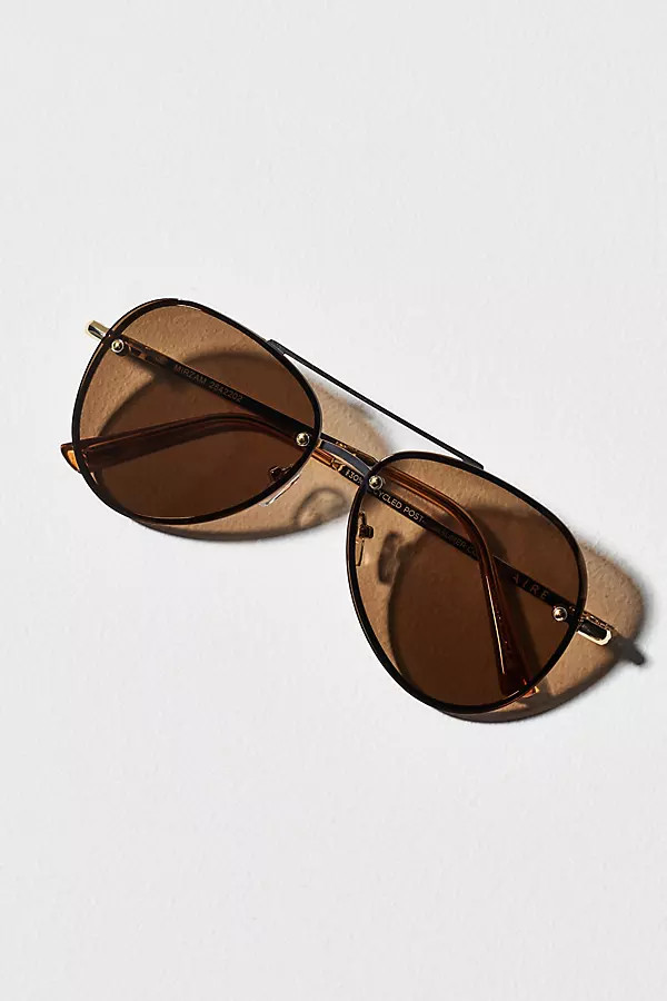 AIRE Mirzam Aviator Sunglasses | Anthropologie (US)