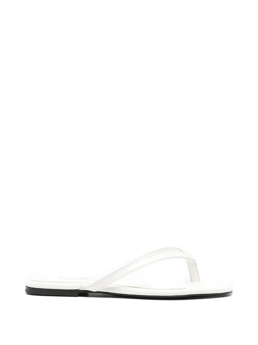 TOTEME croc-embossed Flat Sandals  | Neutrals | FARFETCH UK | Farfetch Global