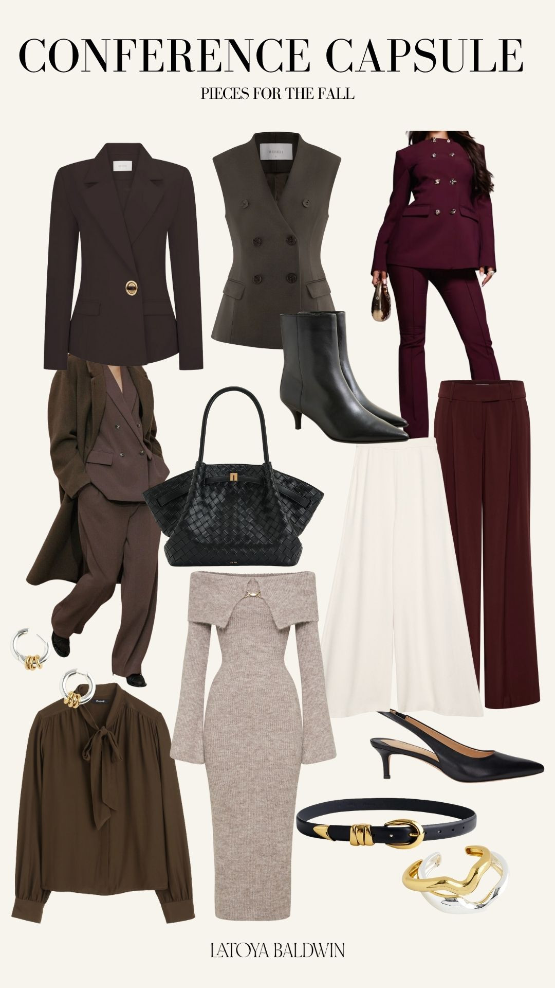 The fall conference pieces I reach for when I need to look polished all day. These separates photograph well, layer easily, and survive a full schedule of events and networking.
#conferenceoutfits #fallworkwear #corporatecapsule  

 

#LTKSeasonal #LTKWorkwear #LTKStyleTip