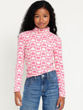 Long-Sleeve Mock-Neck Top for Girls | Old Navy | Old Navy (US)