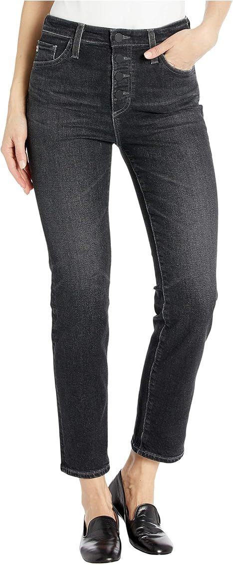 AG Adriano Goldschmied Women's Isabelle High-Rise Straight Leg Crop Jean | Amazon (US)