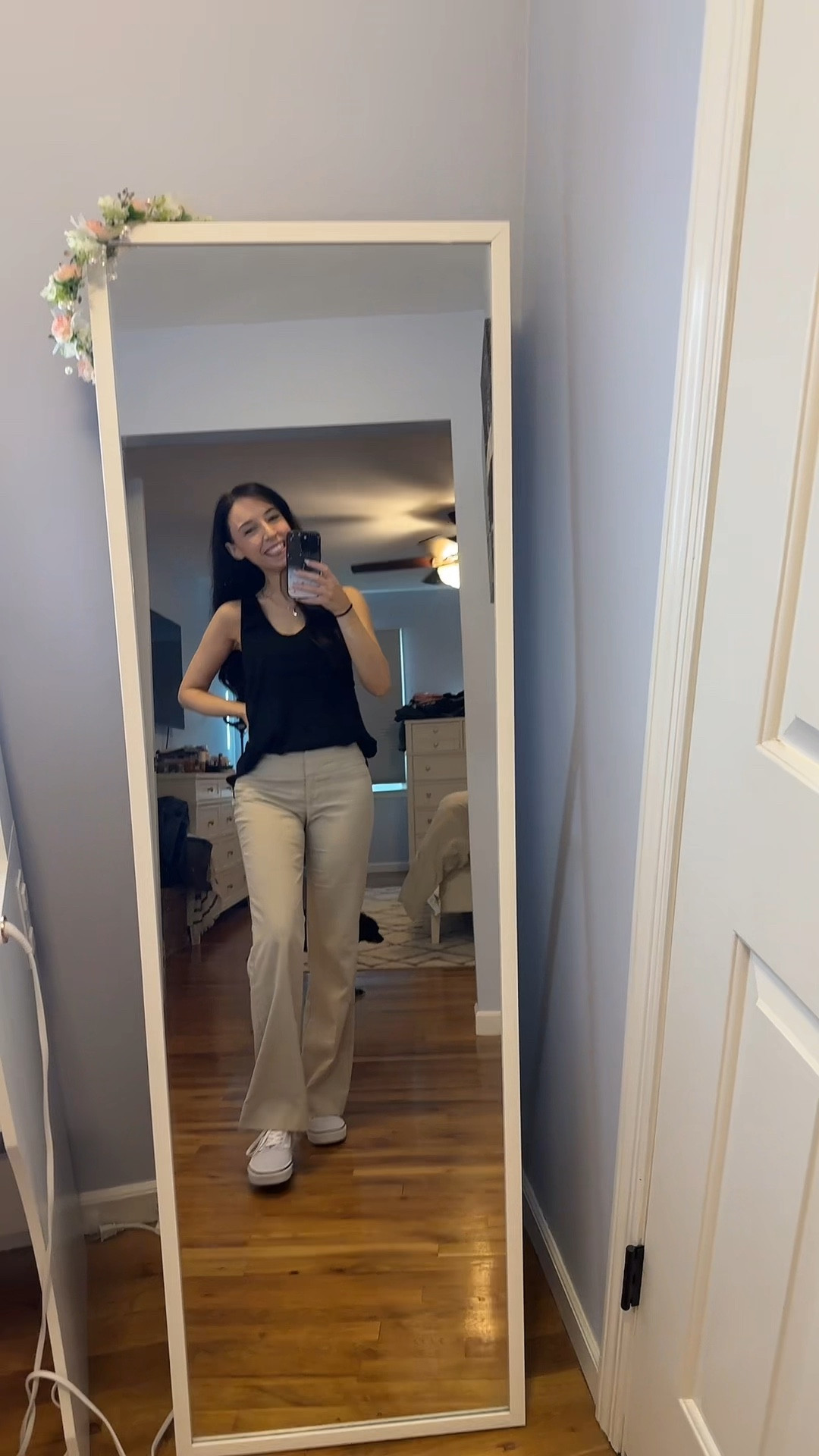 Workday fit but make it a vibe 🌙🖤 #OOTD #WorkStyle #FitCheck #fyp 

#LTKStyleTip #LTKSeasonal #LTKWorkwear