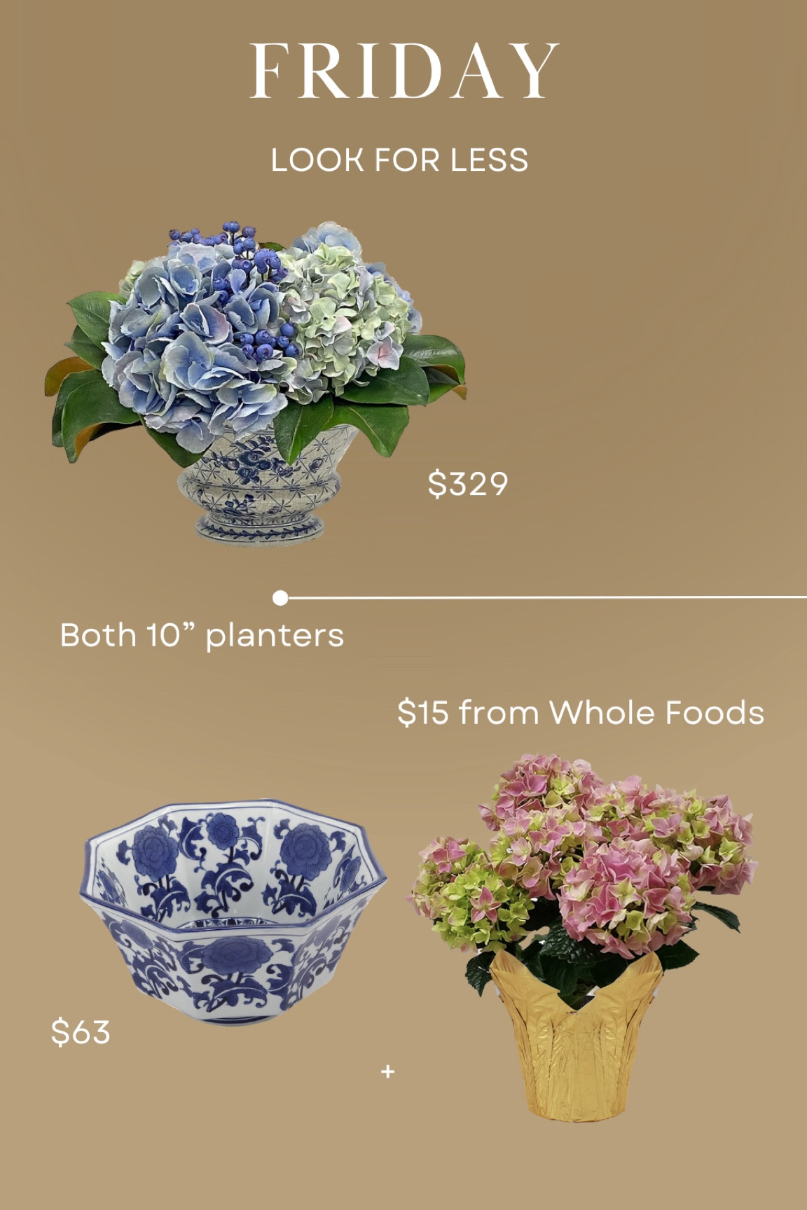 Faux spring florals. Chinoiserie planter. Grandmillenial style.

#LTKunder50 #LTKSeasonal #LTKhome