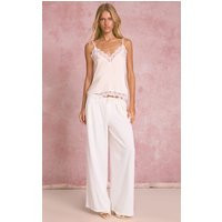 White Woven Double Pleat Wide Leg Pants | PrettyLittleThing US