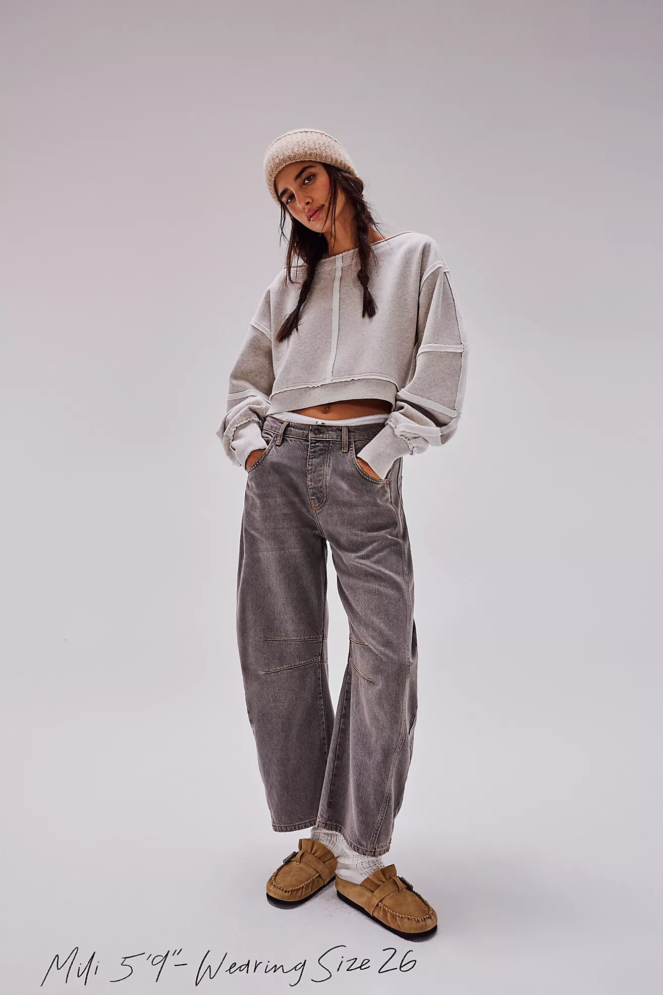 We The Free Good Luck Mid-Rise Barrel Jeans | Free People (Global - UK&FR Excluded)