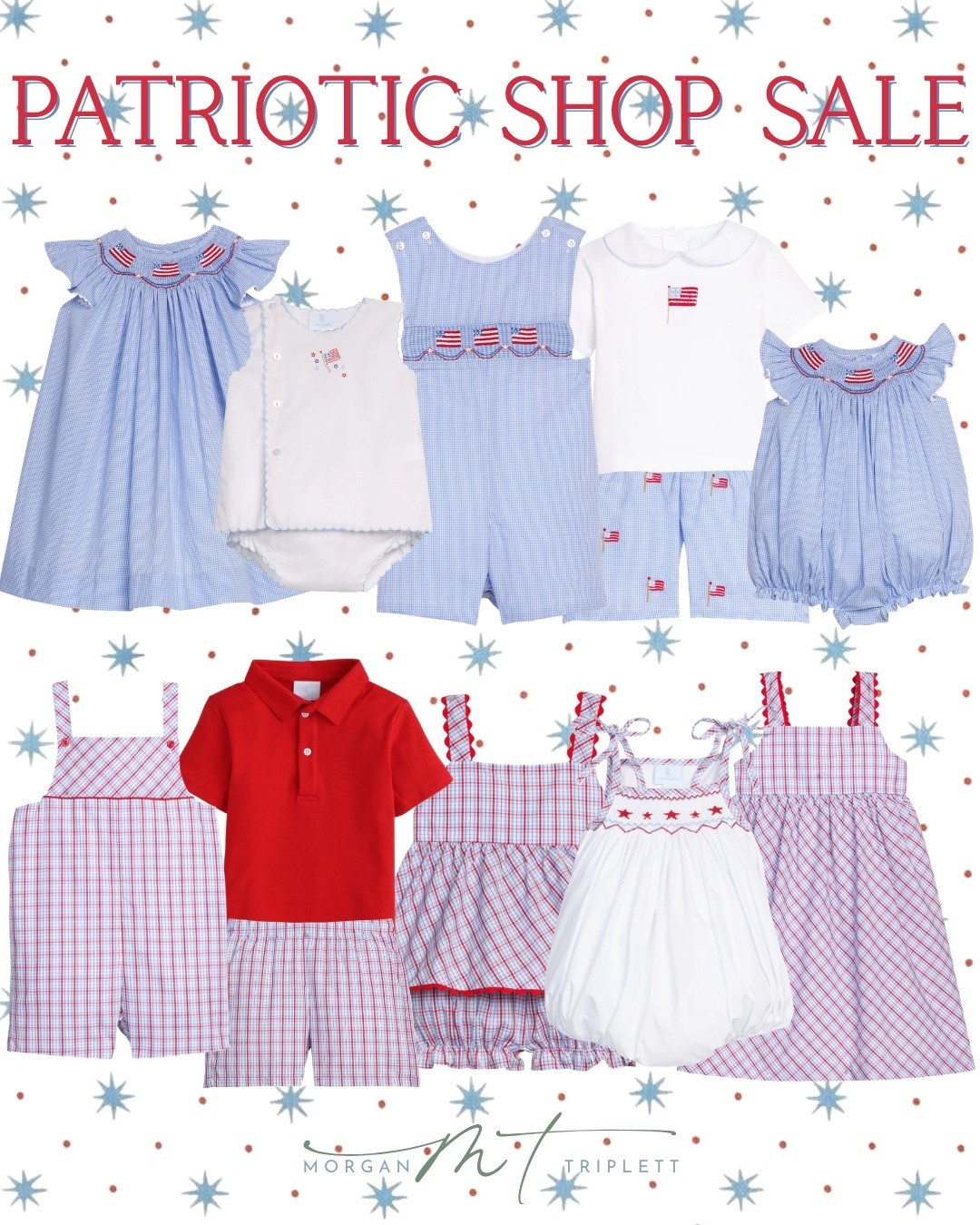 Patriotic shop sale! Major savings on the sweetest styles! 

Americana, red white and blue, Fourth of July

#LTKKids #LTKSaleAlert #LTKSeasonal