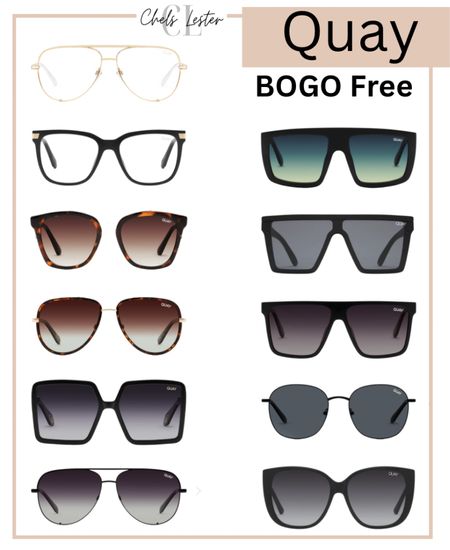Quay- BOGO Free
#sunglasses #bluelightglasses

#LTKsalealert #LTKunder100 #LTKGiftGuide