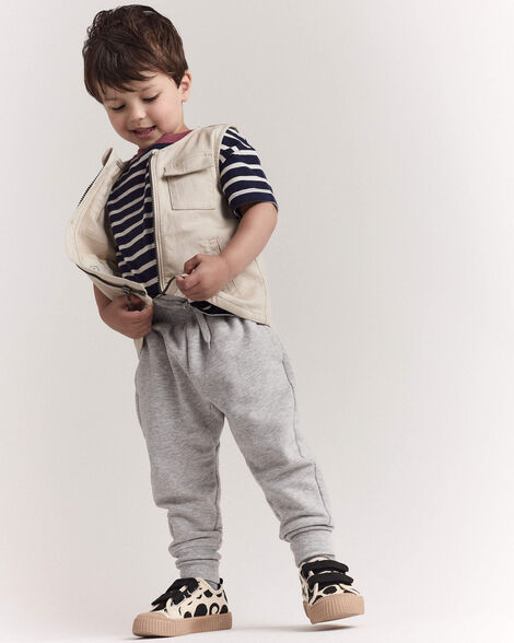 Toddler City Park™ Jogger Pant - Heather Grey | Carter's Inc