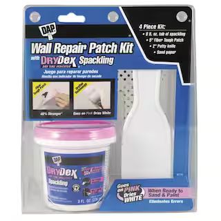 DryDex 8 oz. Wall Repair Patch Kit | The Home Depot