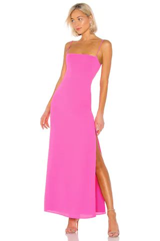 superdown Addison Maxi Dress in Pink from Revolve.com | Revolve Clothing (Global)