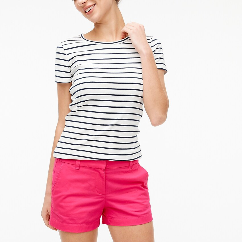 Factory: 3.5" Classic Chino Short For Women | J.Crew Factory