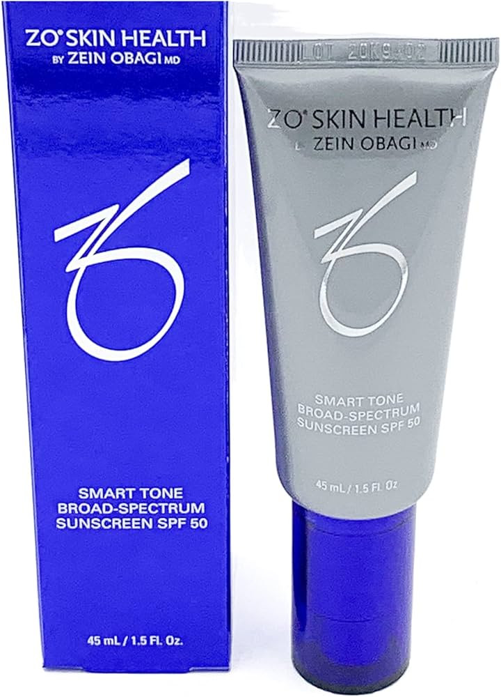 ZO Skin Health | Smart Tone Sunscreen for Face with 50 SPF Protection | Broad Spectrum Sunscreen ... | Amazon (US)