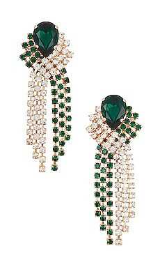 Anton Heunis Braided Chandelier Earrings in Gold from Revolve.com | Revolve Clothing (Global)