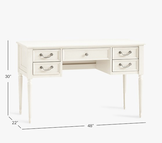 Blythe Vanity Desk Collection (48") | Pottery Barn Kids