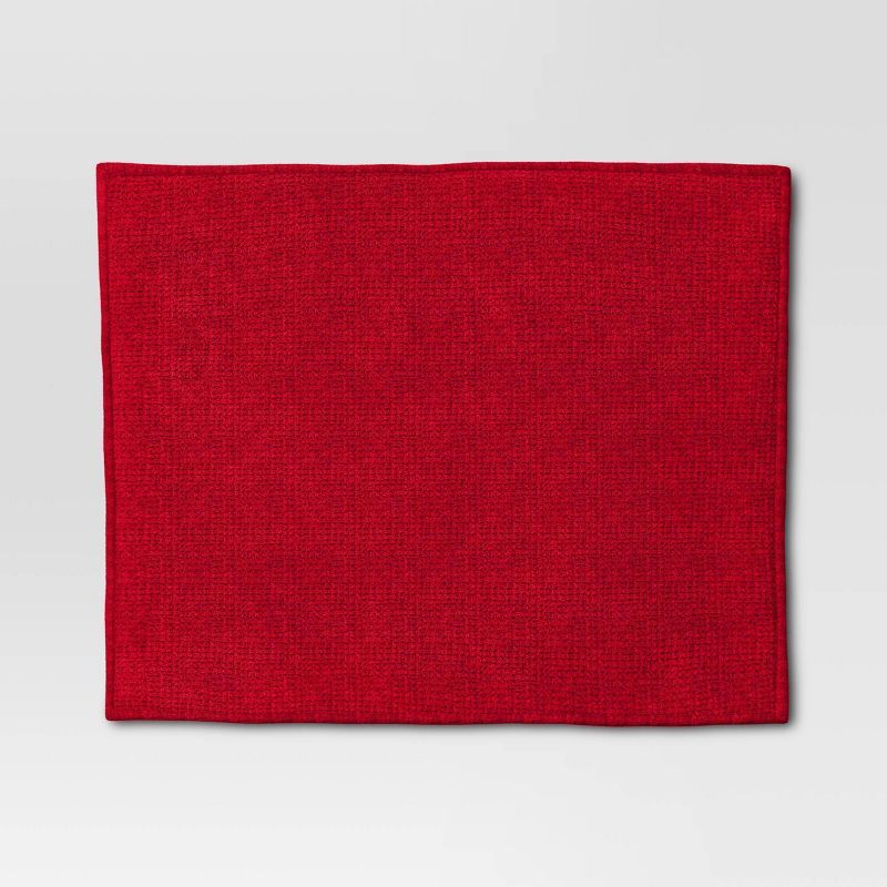 Cozy Knit Throw Blanket with Sherpa Reverse - Threshold™ | Target