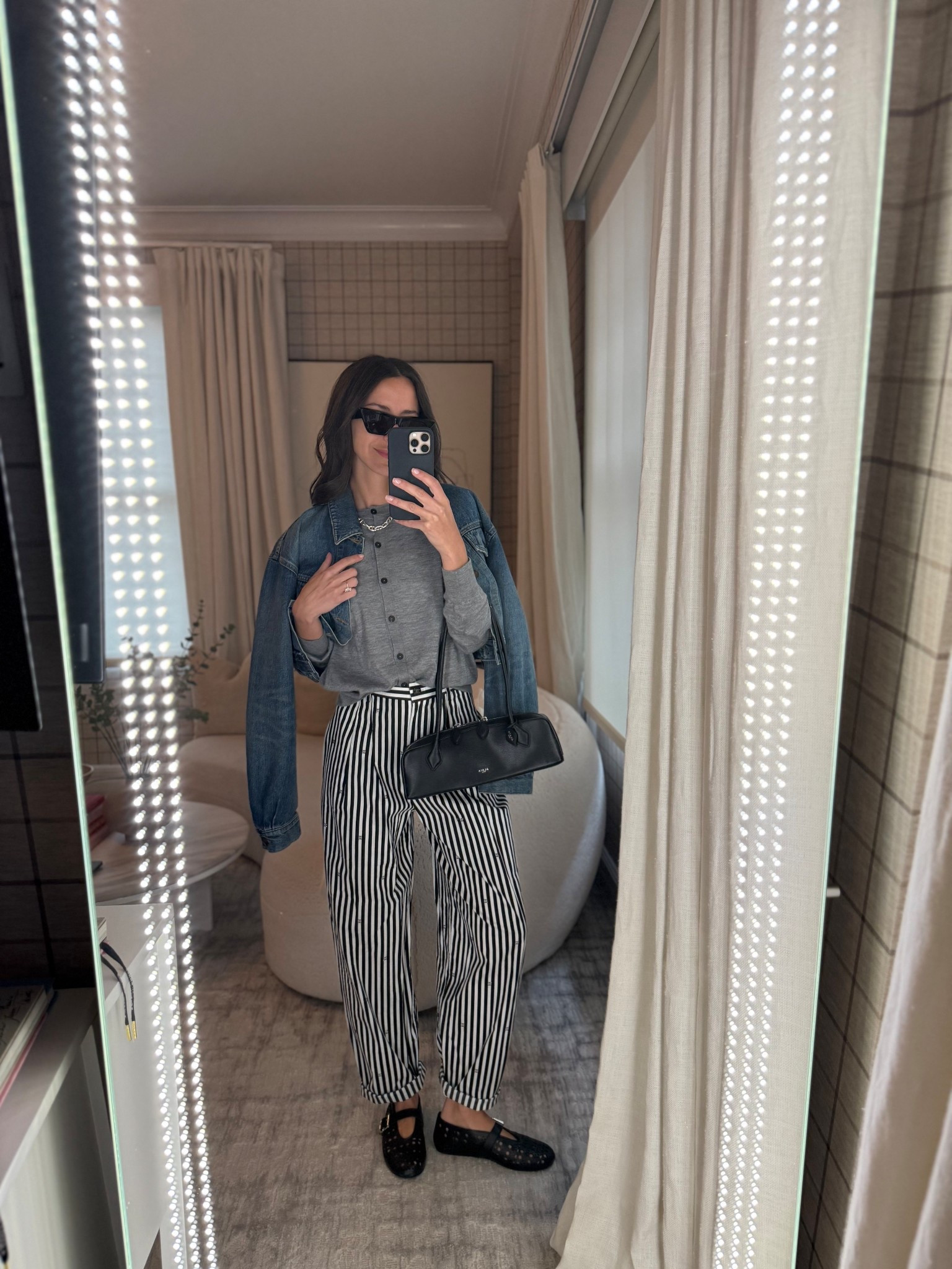 Spring outfit idea in NYC