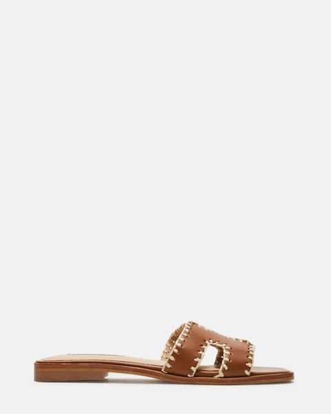 HADYN WOVEN COGNAC LEATHER | Steve Madden (US)