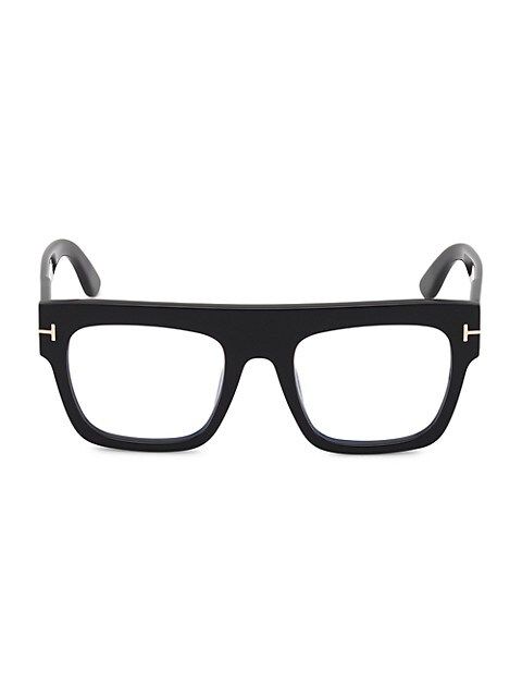 Renee 52MM Flat-Top Square Glasses | Saks Fifth Avenue