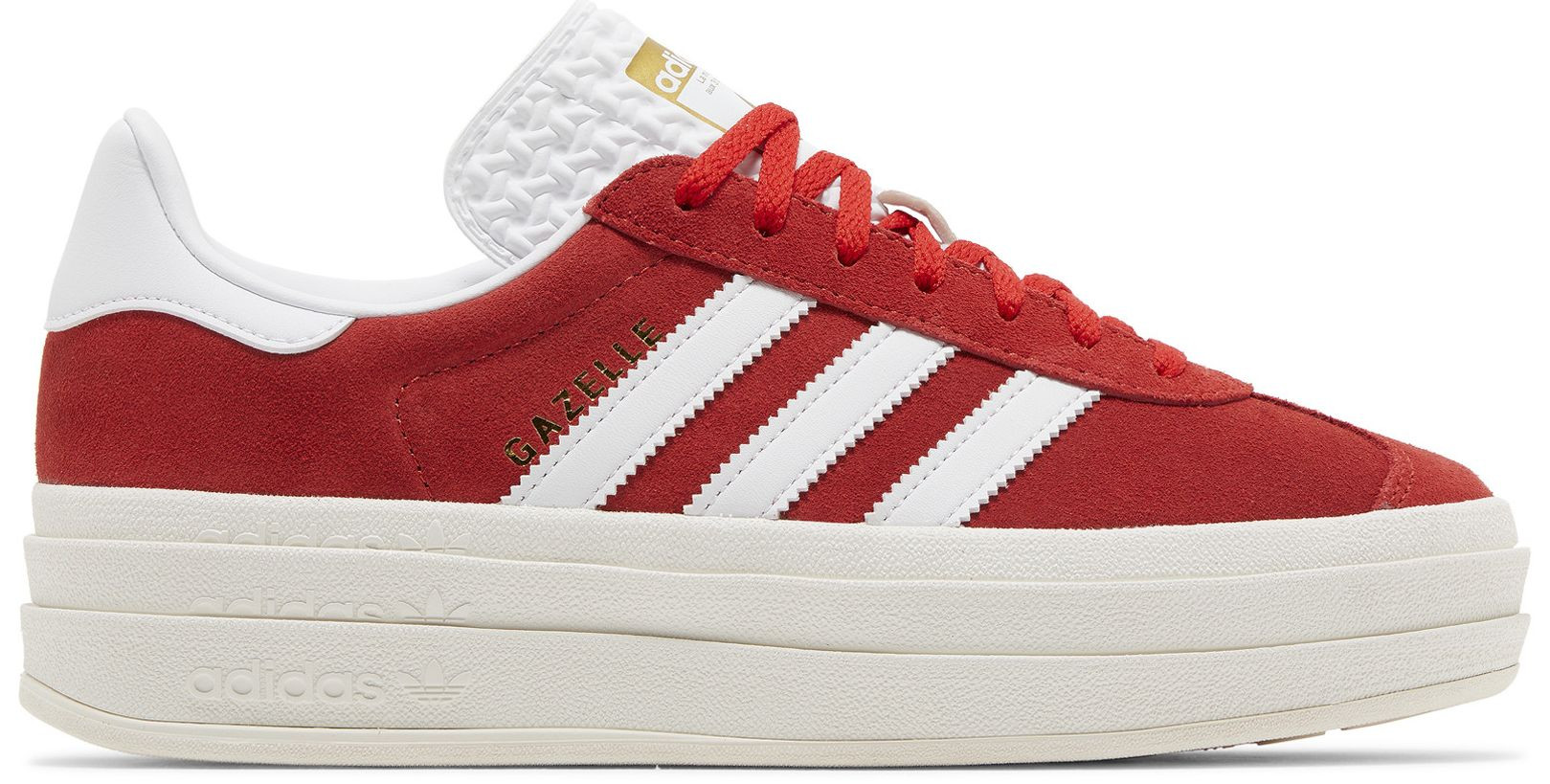 Buy Wmns Gazelle Bold 'Red' - ID6990 | GOAT | GOAT
