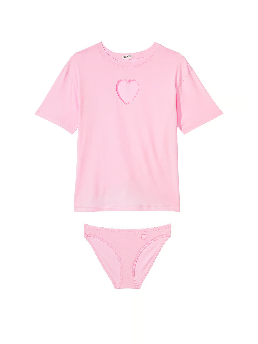 Cotton Tee & Panty Set | Victoria's Secret (US / CA )