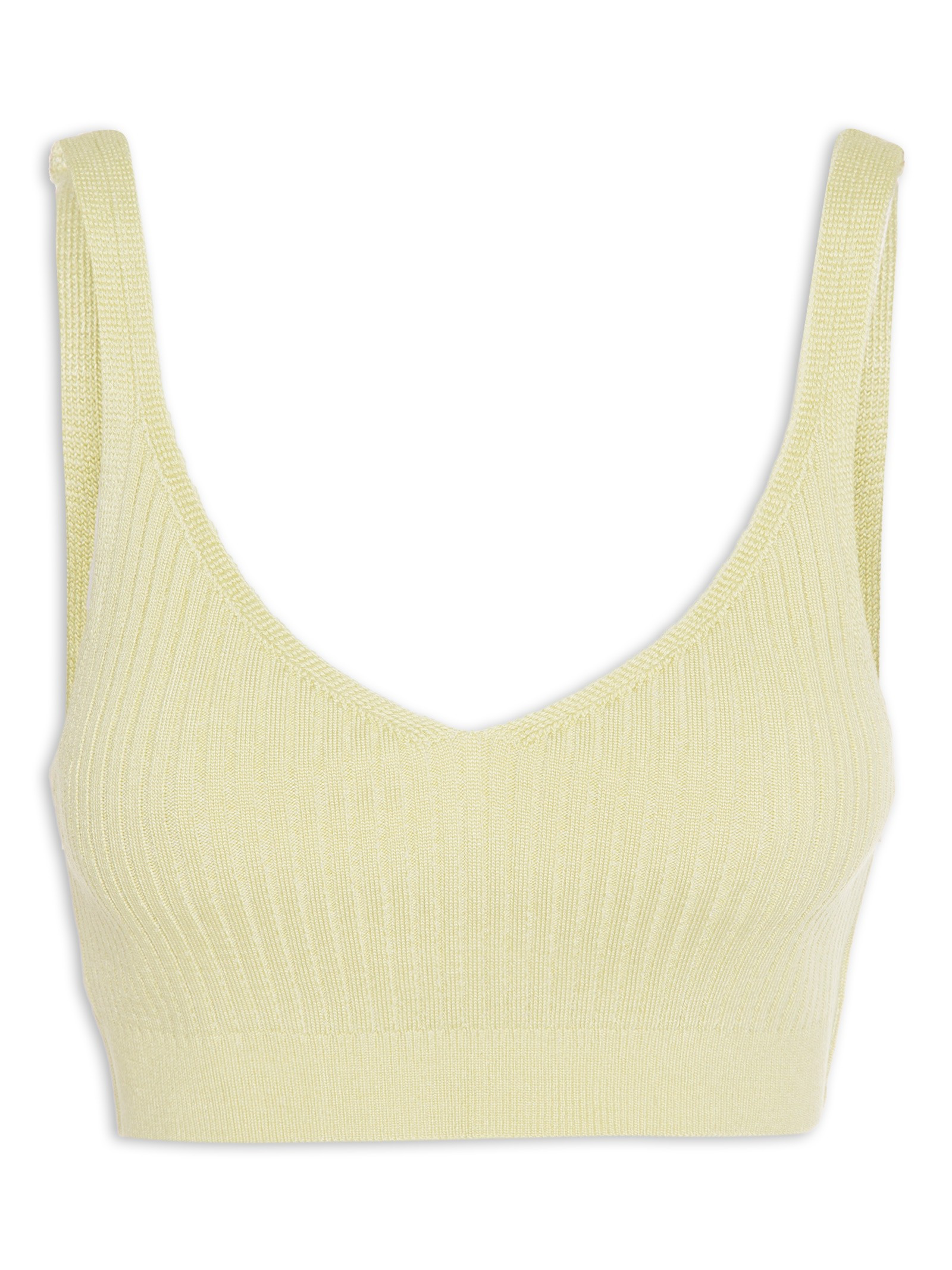 TOP CANELADO - VERDE | OQVestir (BR)