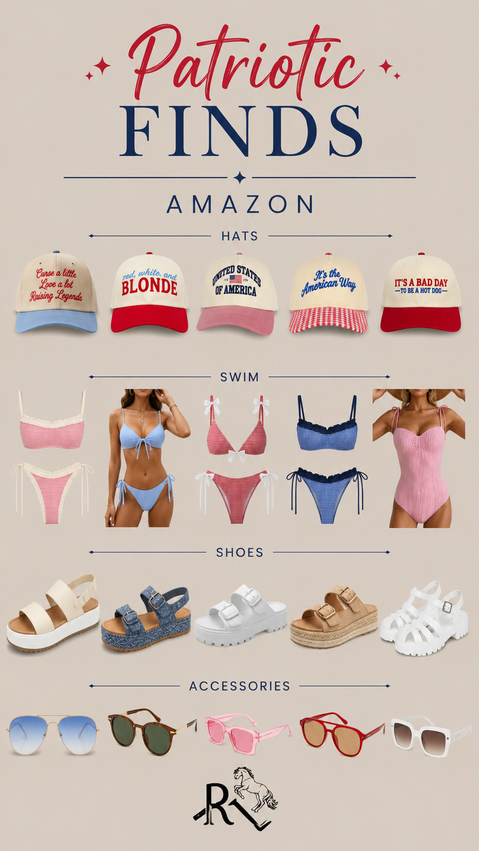 4th of July Swim and Fashion Finds 

 #LTKootd #LTKSaleAlert #LTKSwim