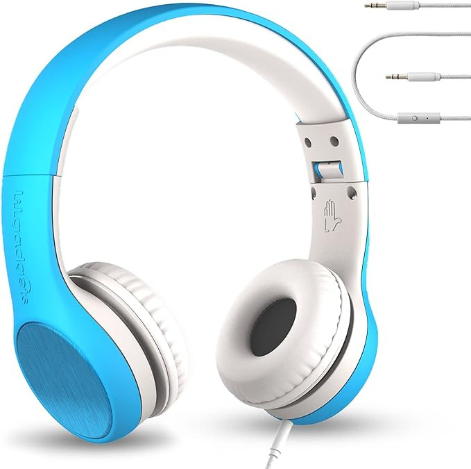 LilGadgets Connect+ Style On-Ear Kids Headphones with Microphone - SharePort Technology, SoftTouc... | Amazon (US)