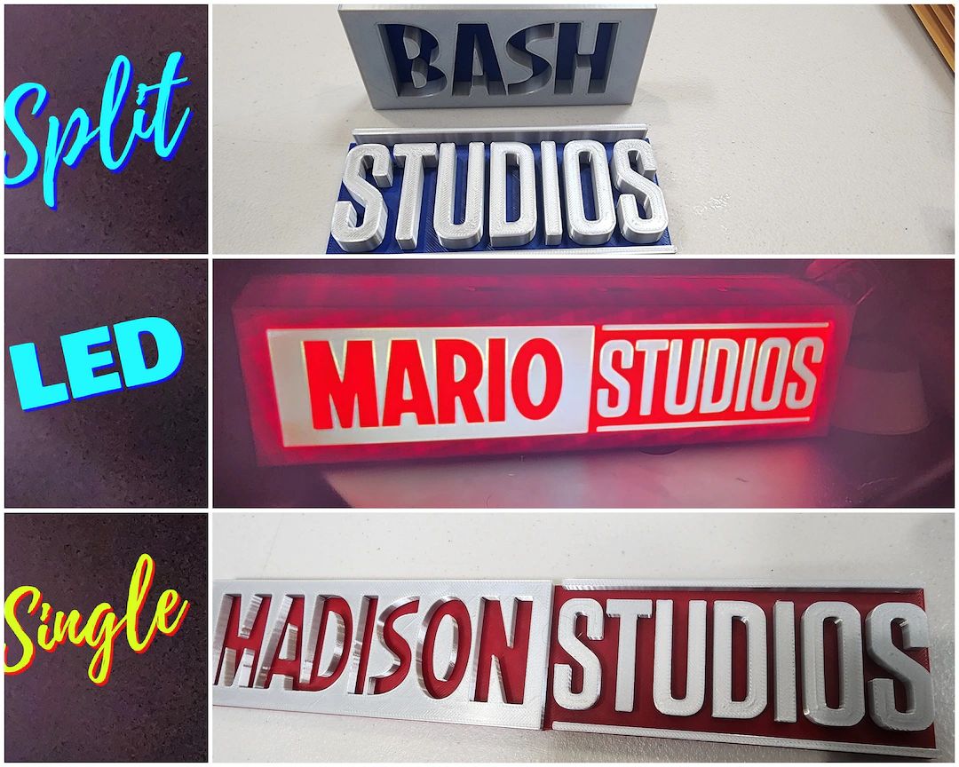 Personalized Custom Marv El Studios Door Sign - Etsy | Etsy (US)