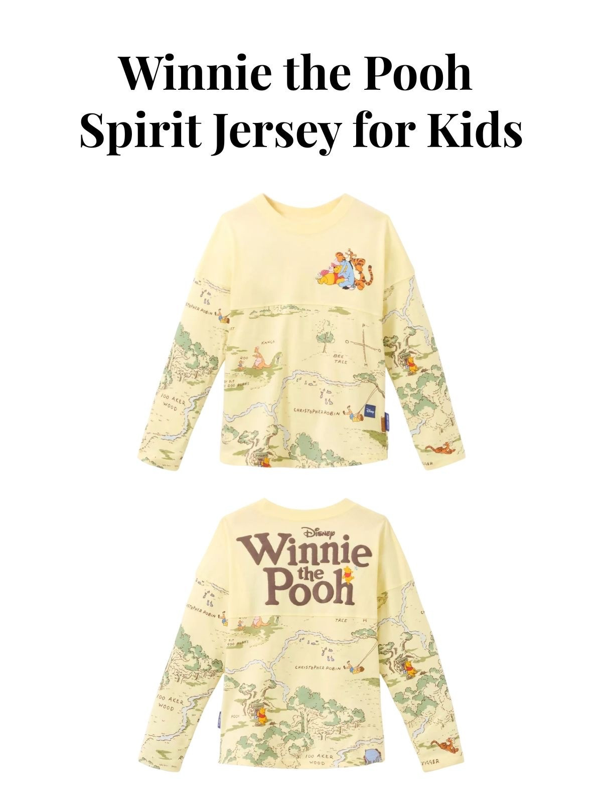 New Winnie the Pooh Spirit Jersey for kids

#LTKKids #LTKTravel