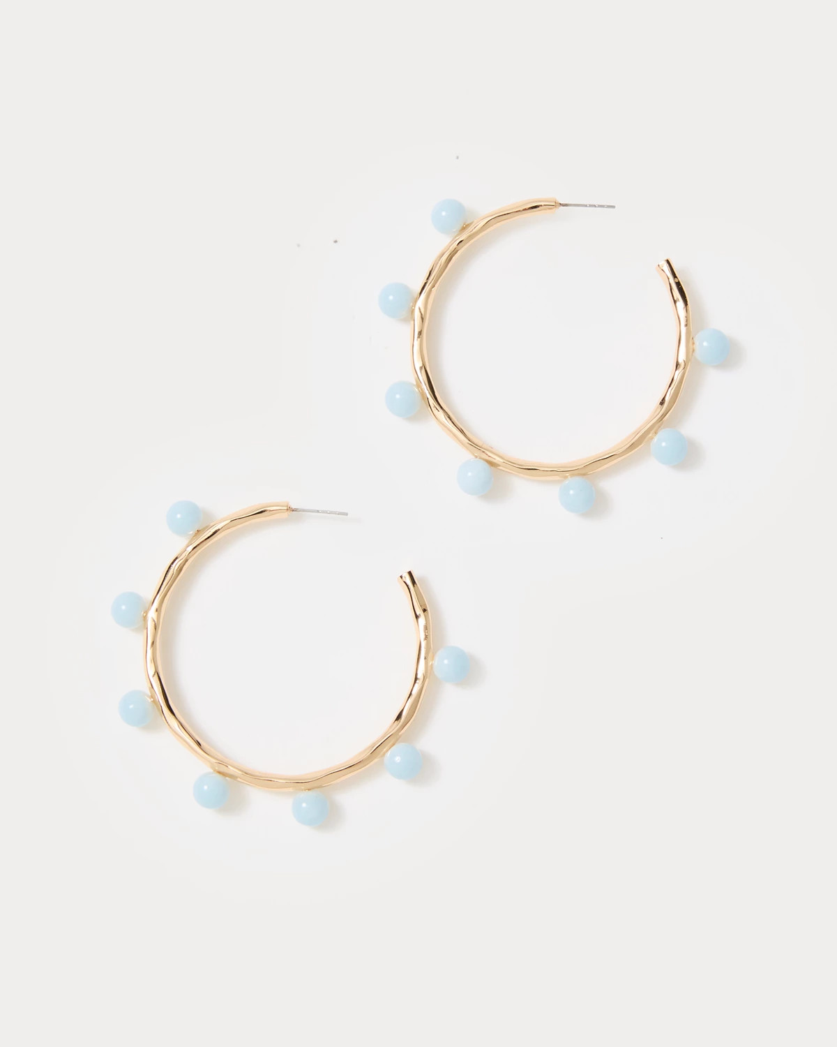 Wave n Sea Hoop Earrings | Lilly Pulitzer