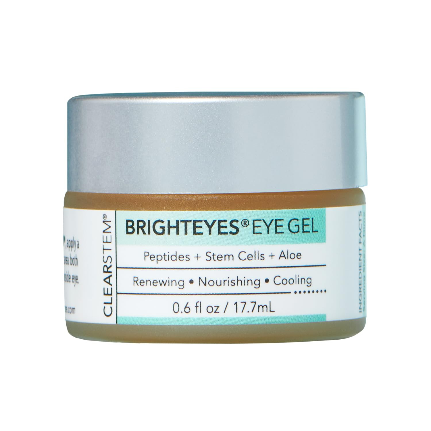 CLEARSTEM - BRIGHTEYES - Nourishing Eye Gel - For Puffy Eyes, Crow's Feet, & Dark Circles - Made ... | Amazon (US)