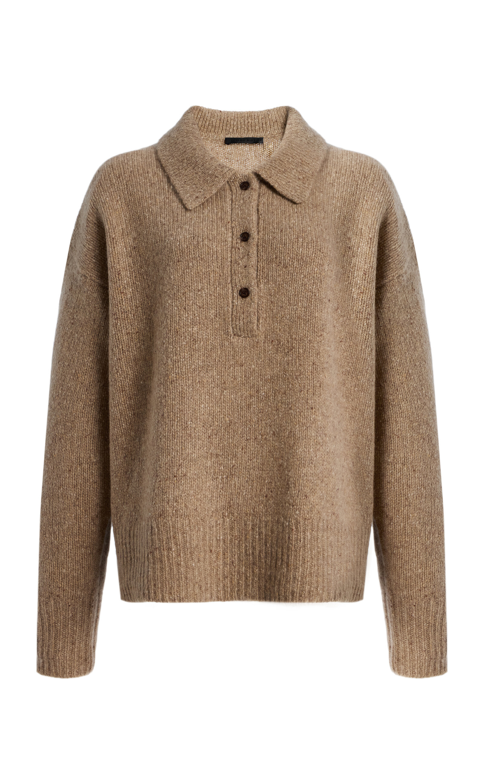 Burke Donegal Cashmere Polo Sweater | Moda Operandi (Global)