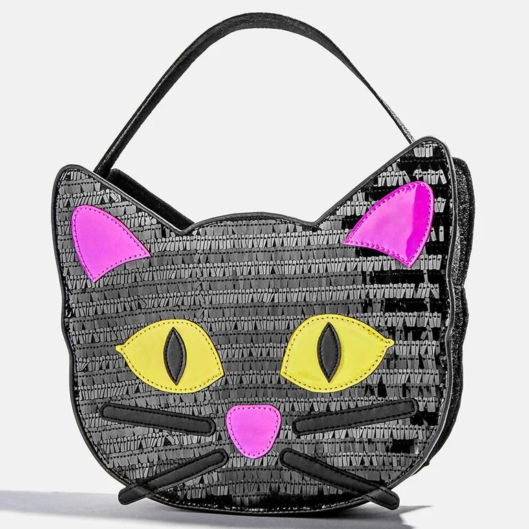Kids' Trick-or-Treat Bag - Black Cat | BaubleBar