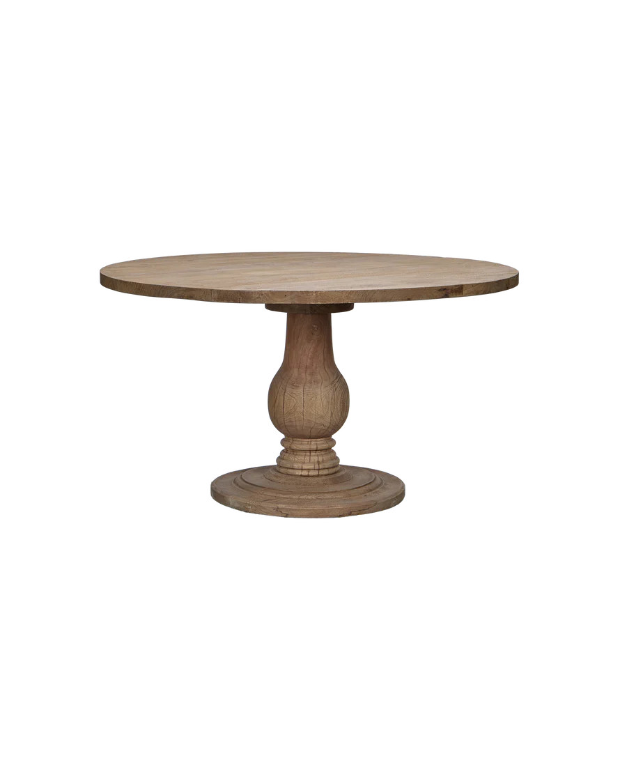 Wood Dining Table - Round | Olive Ateliers