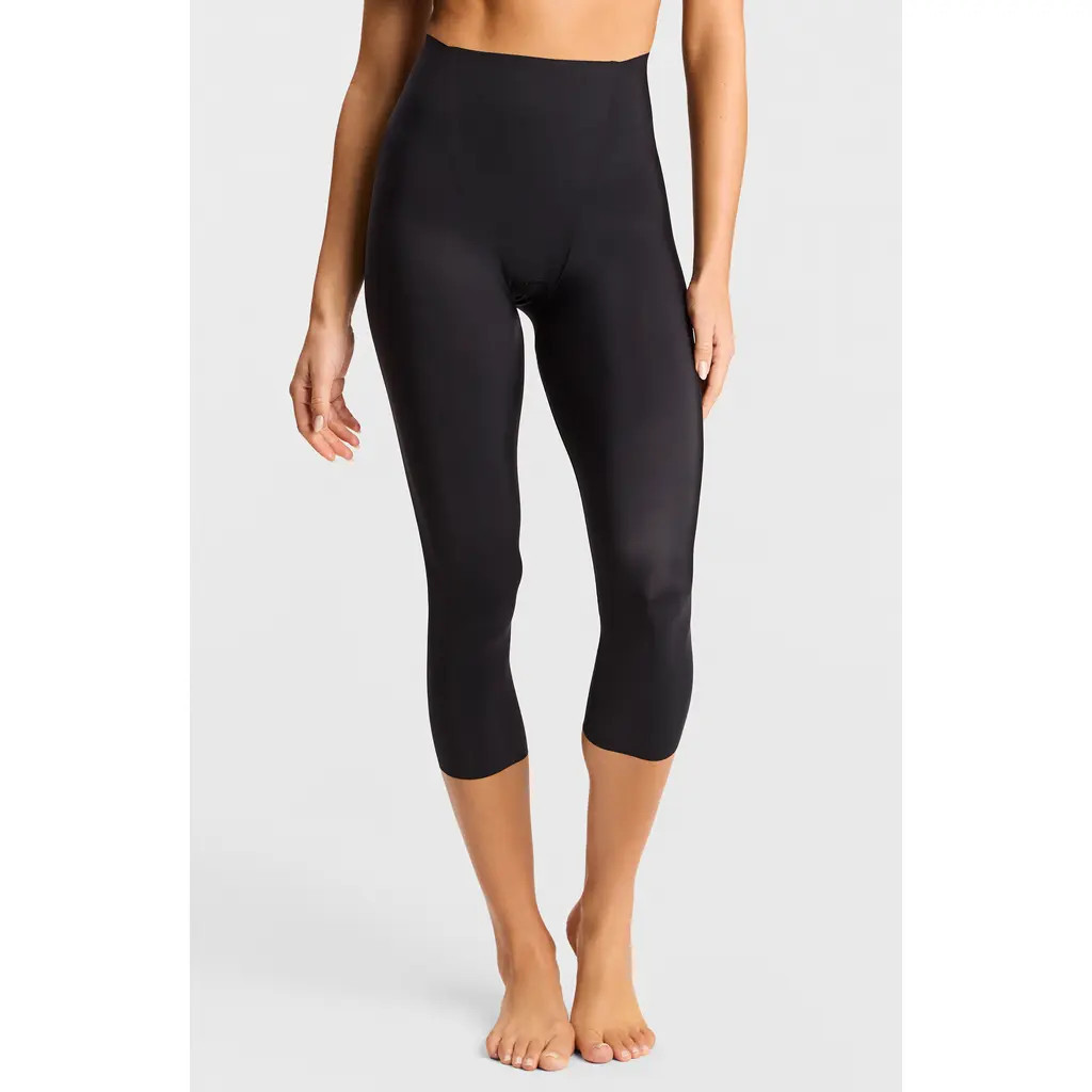 Commando Zone Smoothing Capri Pants in Black at Nordstrom, Size X-Large | Nordstrom