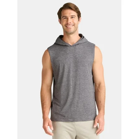 Athletic Works Men s & Big Men s ButterCore Muscle Hoodie Size XS-3XL | Walmart (US)