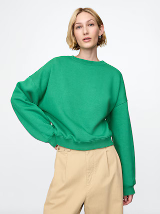 VintageSoft Wedge Crewneck Sweatshirt | Gap (US)