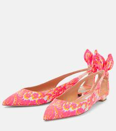 Ballerine Bow Tie in canvas | Mytheresa (IT)