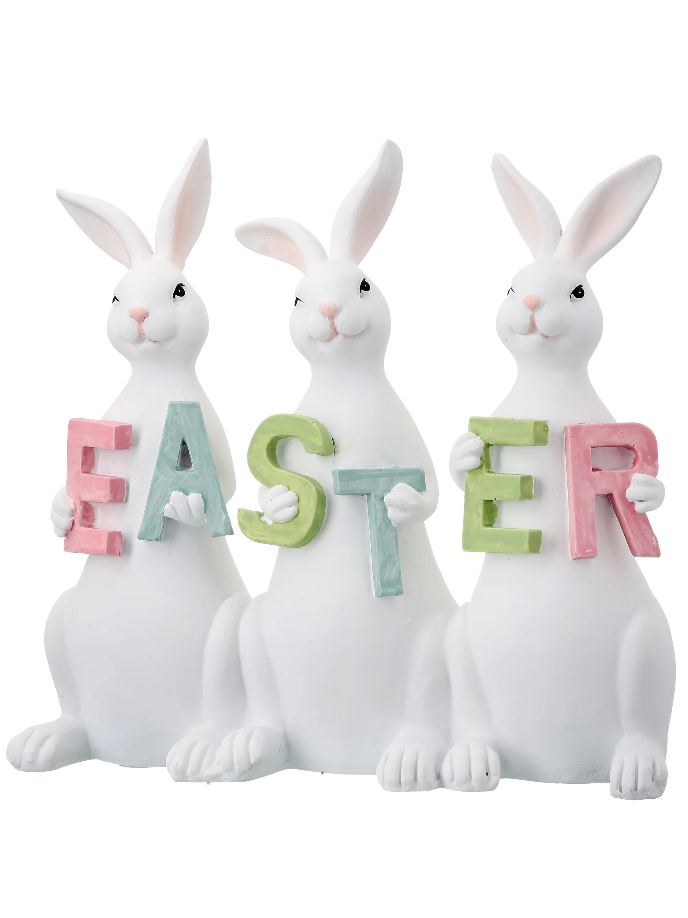 Resin Triple Bunny Welcome Sign | Wayfair North America