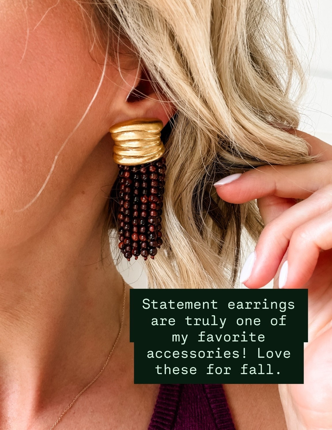 The most beautiful fall earrings! They make a statement with any outfit.  And they’re part of the Friends and Family sale with code FAMILY!

#LTKSaleAlert #LTKgrwm #LTKSeasonal