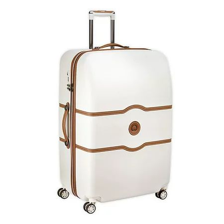 DELSEY Paris Chatelet Hardside Luggage with Spinner Wheels Champagne White Checked-Large 28 Inch No  | Walmart (US)