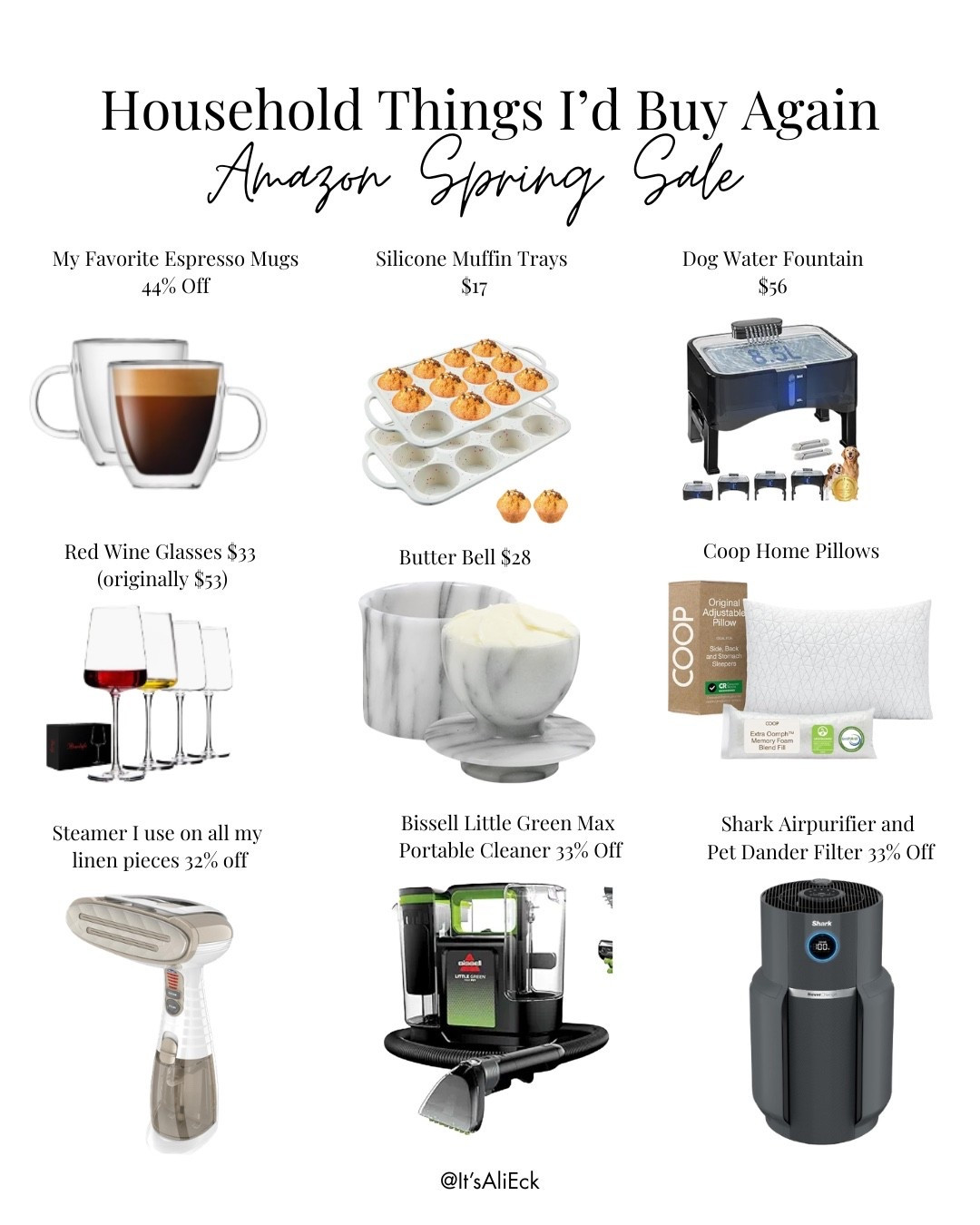 These are the top items I have purchase for our home and use daily - if I didn’t already own them I’d be buying them again and on SALE! Hurry the spring sale on Amazon ends tomorrow 3/31

What are you scoring on the Amazon Spring Sale deal? 


