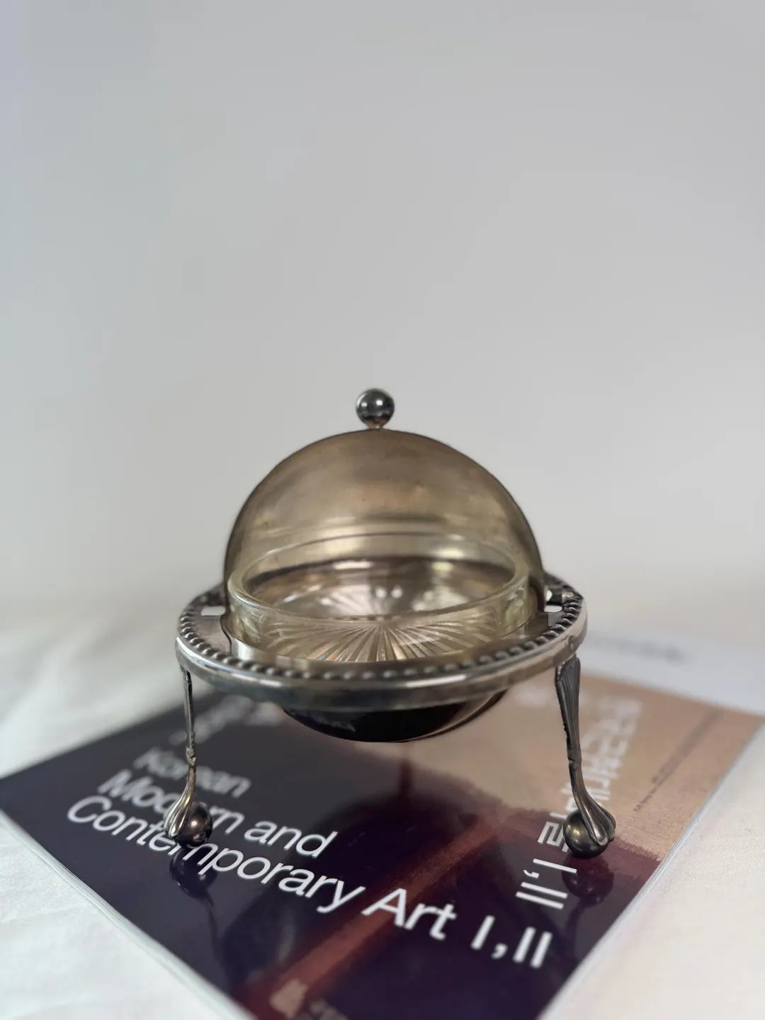 Antique Silver-Plated Dome Caviar Dish - Rare Find | Etsy (US)