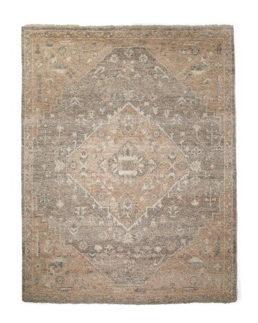 Made In Egypt 8x10 Hand Knotted Wool Rug | TJ Maxx