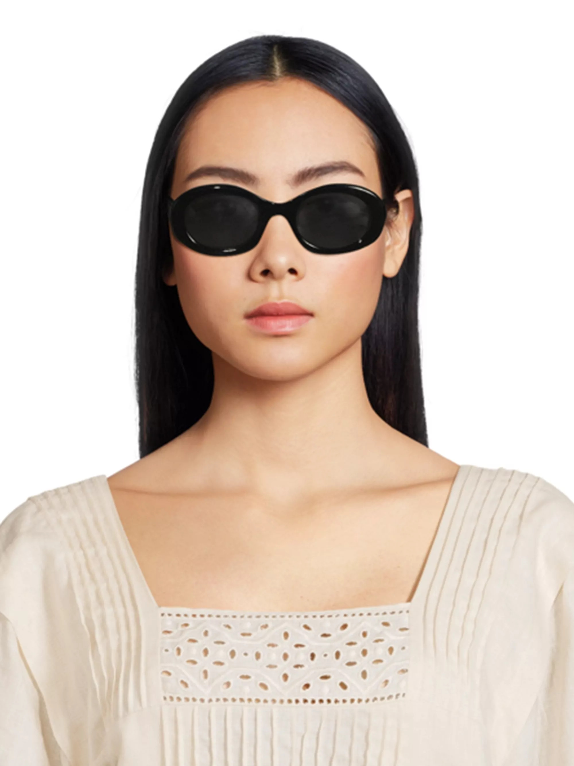 Triomphe 52MM Oval Sunglasses | Saks Fifth Avenue
