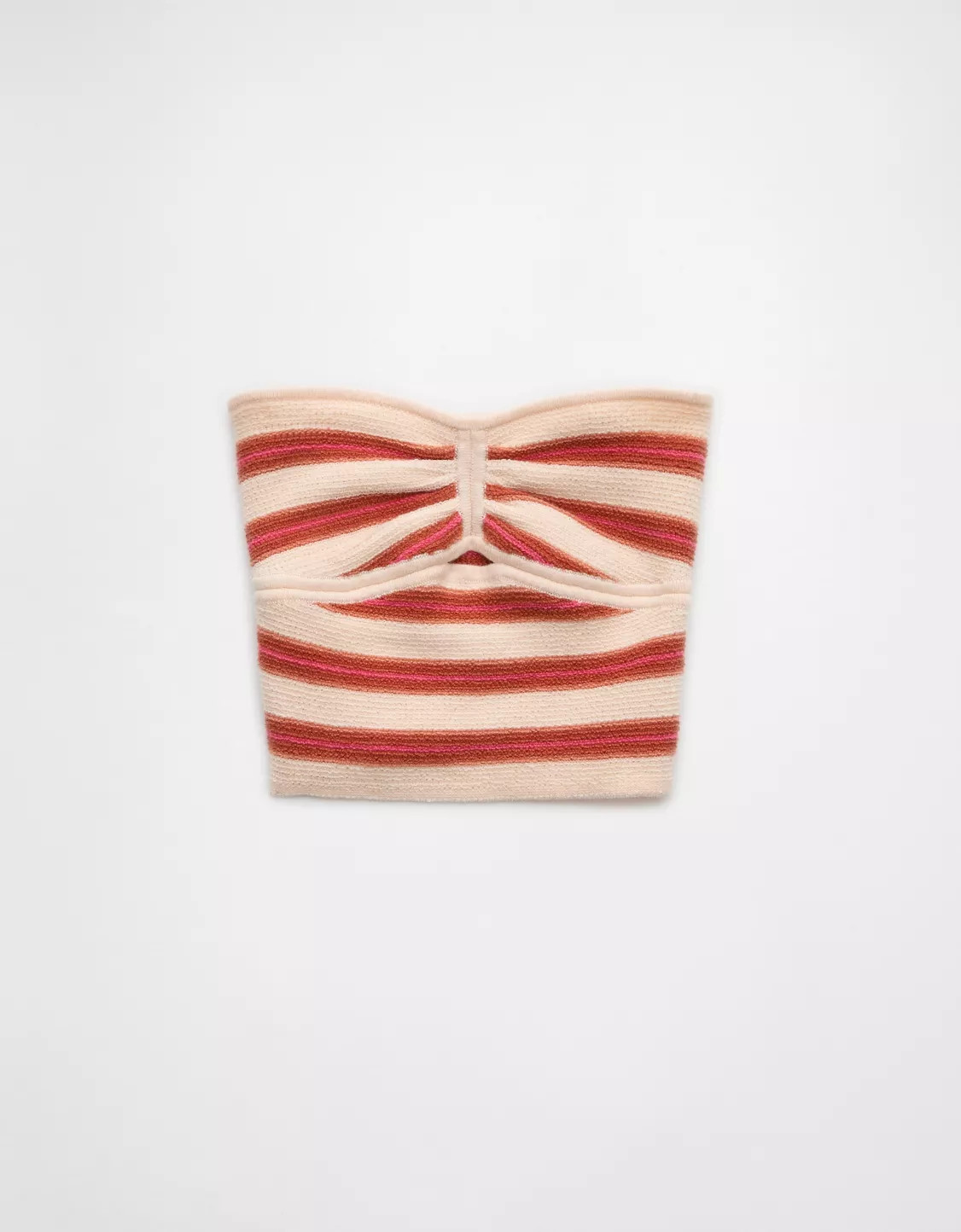 AE Cinch Knit Striped Tube Top | American Eagle Outfitters (US & CA)