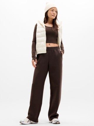 Form Knit Mid Rise Straight Pant | Athleta