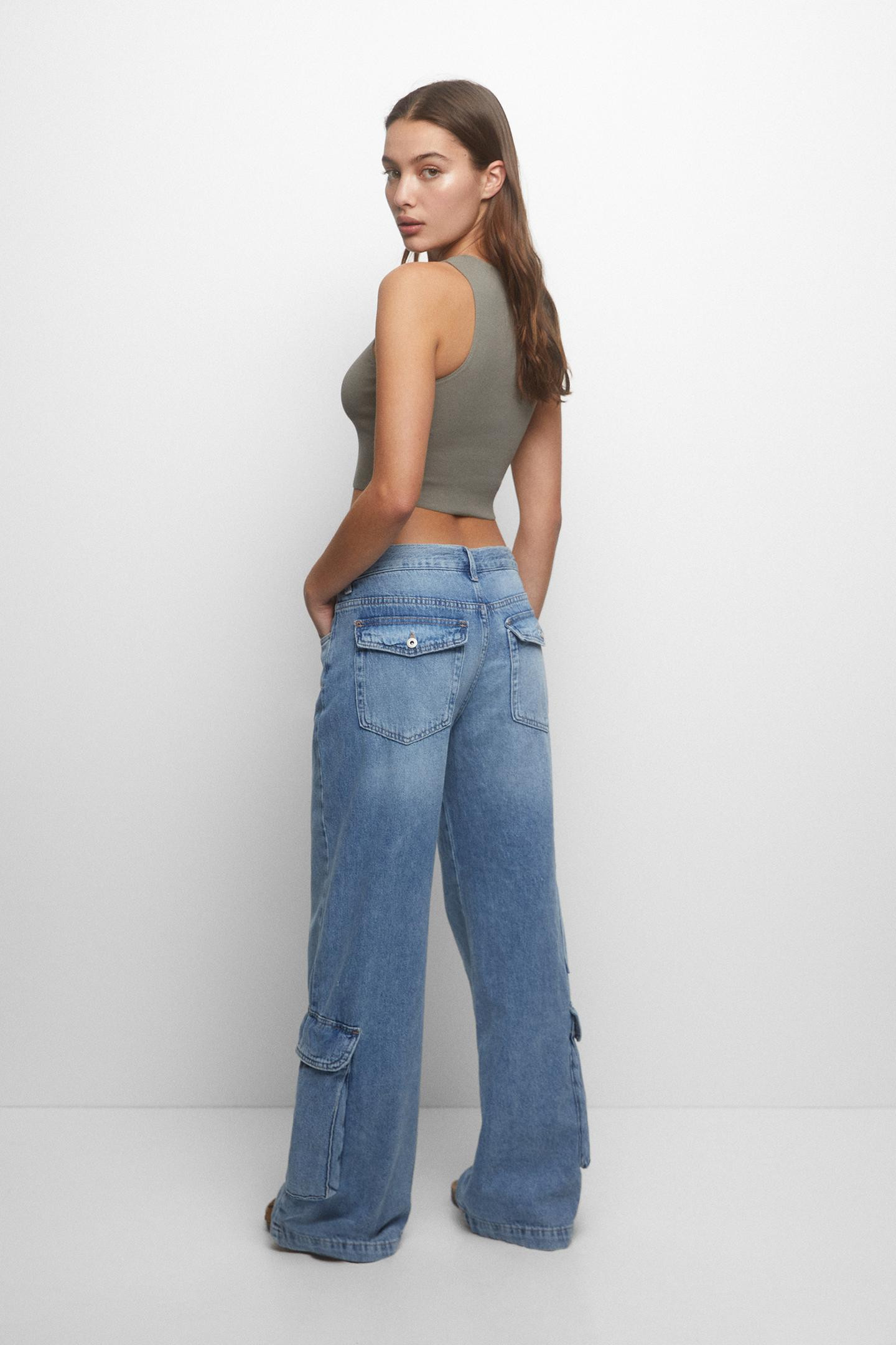 Pack of 3 ribbed tank tops | PULL and BEAR UK