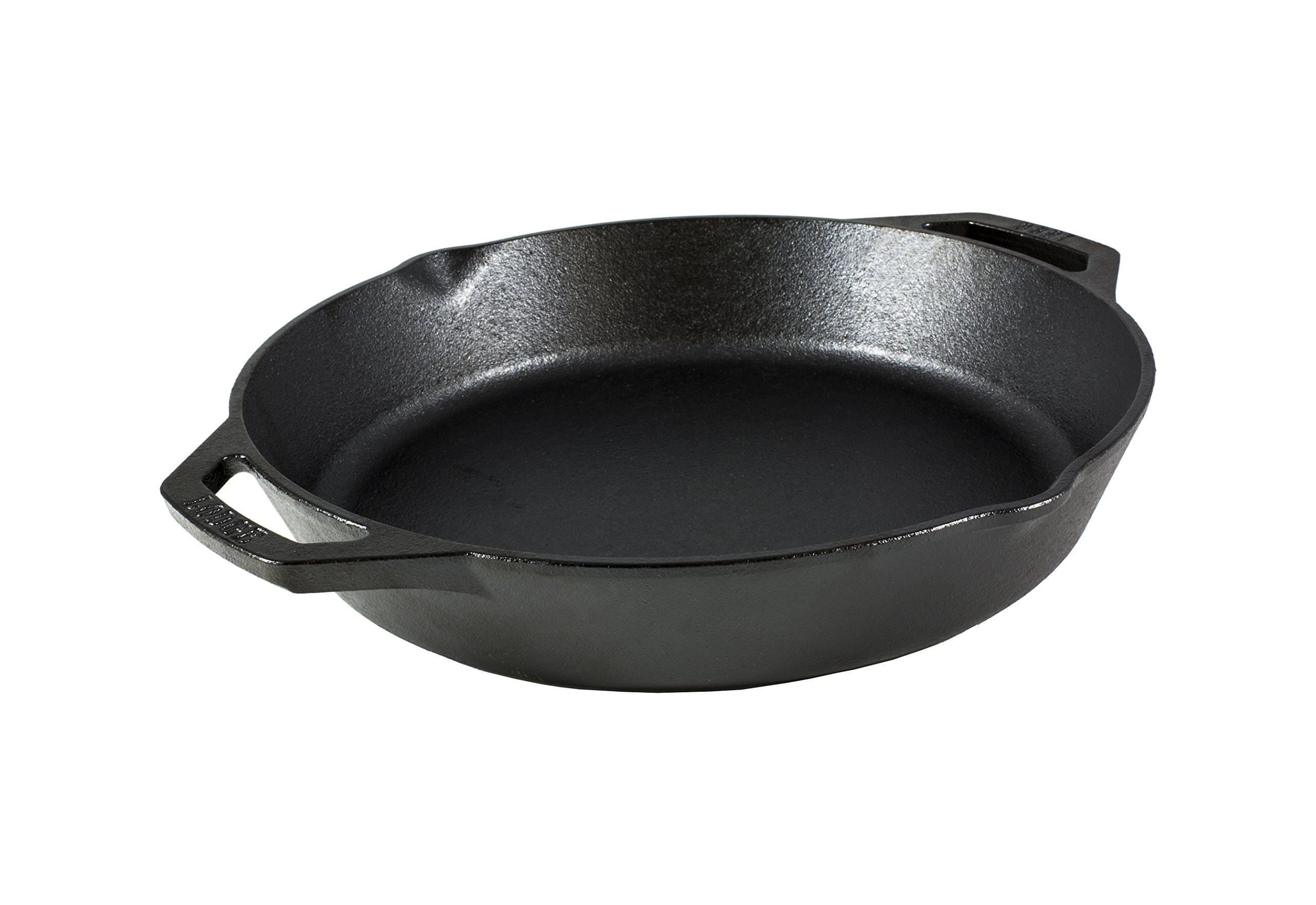 Lodge 12 Inch Pre-Seasoned Cast Iron Skillet - Dual Assist Handles - Use in the Oven, on the Stov... | Amazon (US)