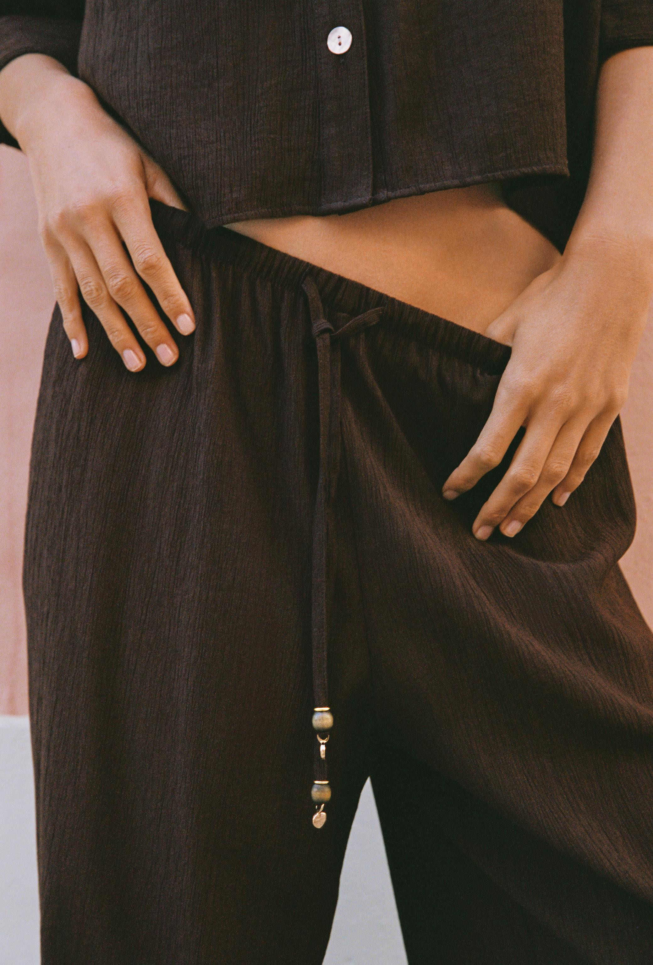 FLOWING STRAIGHT-LEG TROUSERS | Zara UK